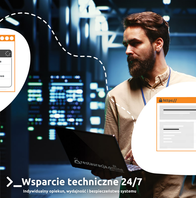 Wsparcie techniczne, kontakt 24/7